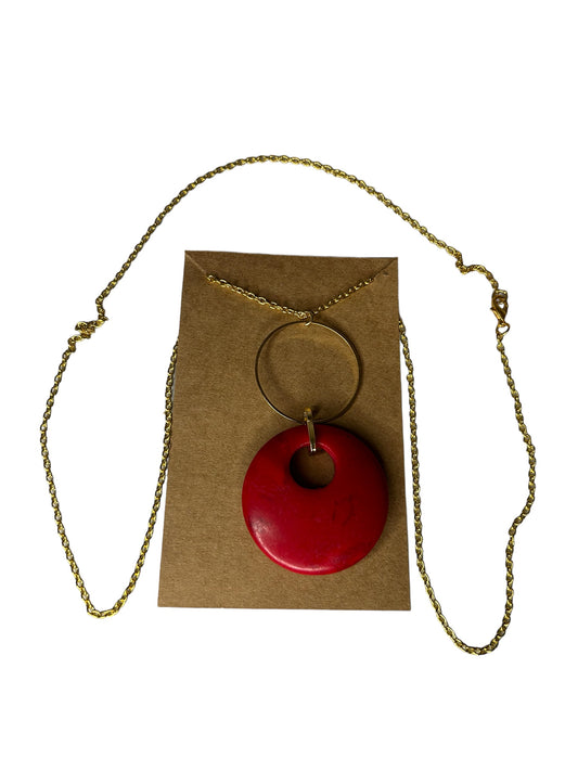 Red Long Necklace