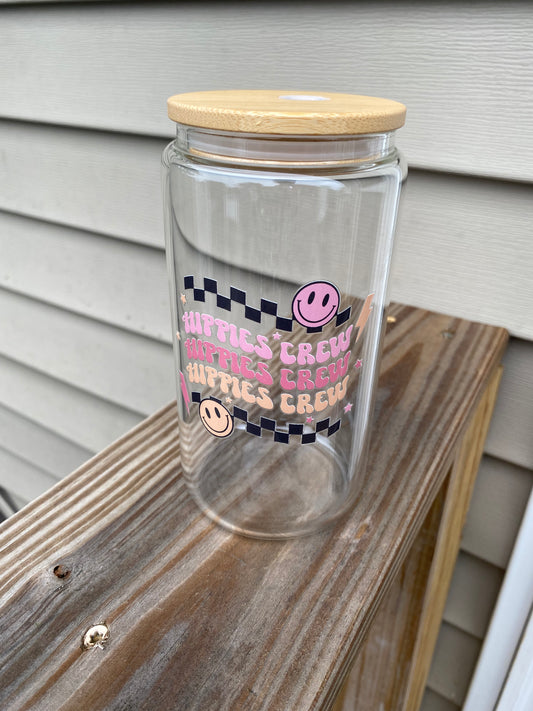 Hippies Crew Glass Cup